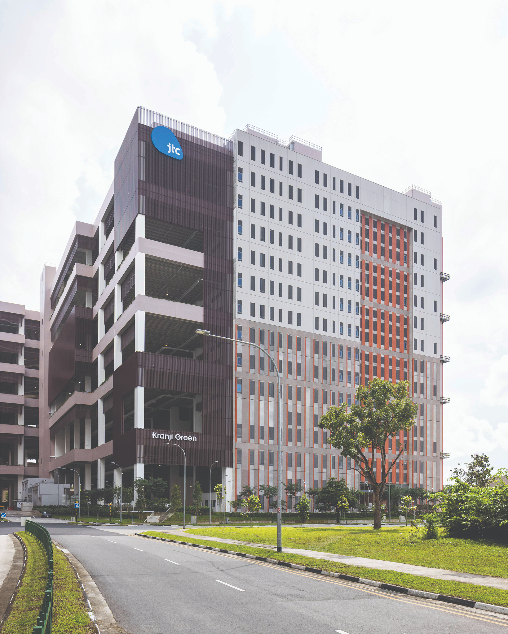 Photo of high rise industrial building